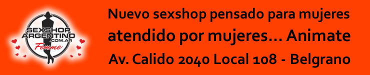 Sexshop x Caballito Sexshop Argentino Feme